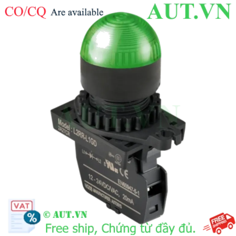 Ảnh của Công tắc nút nhấn Autonics L2RR-L1GLM