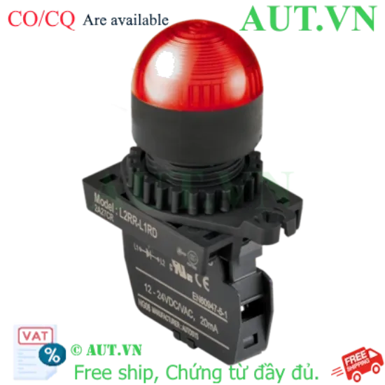 Ảnh của Công tắc nút nhấn Autonics L2RR-L1RLM