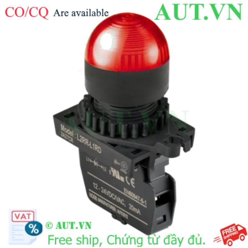Ảnh của Công tắc nút nhấn Autonics L2RR-L1RLM
