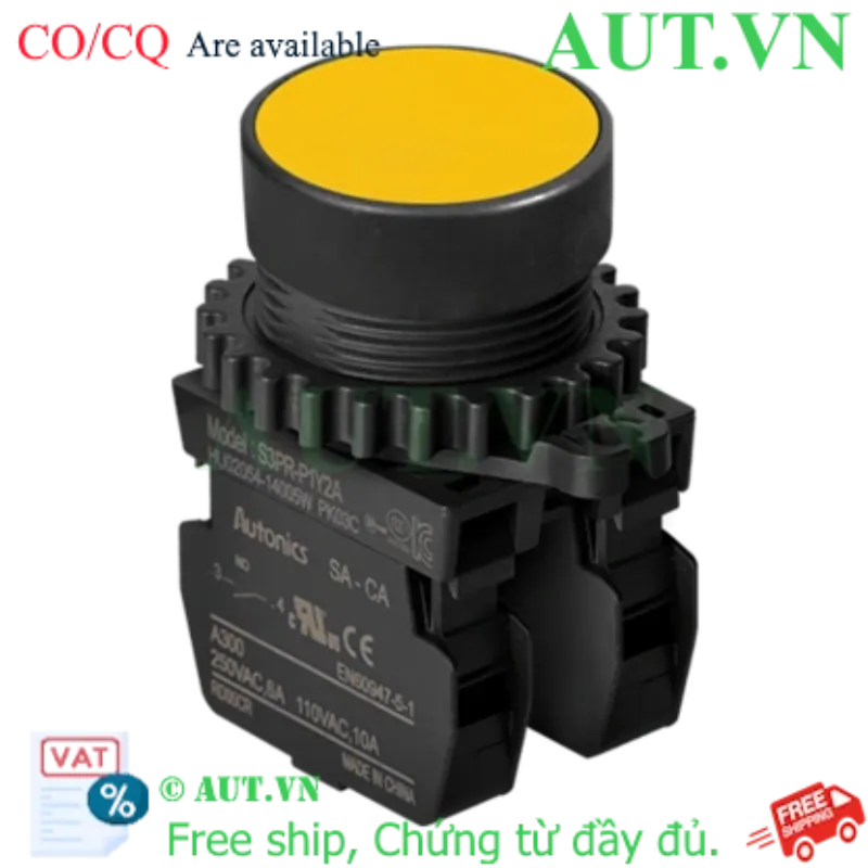 Ảnh của Công tắc nút nhấn Autonics S3PR-P1Y2A