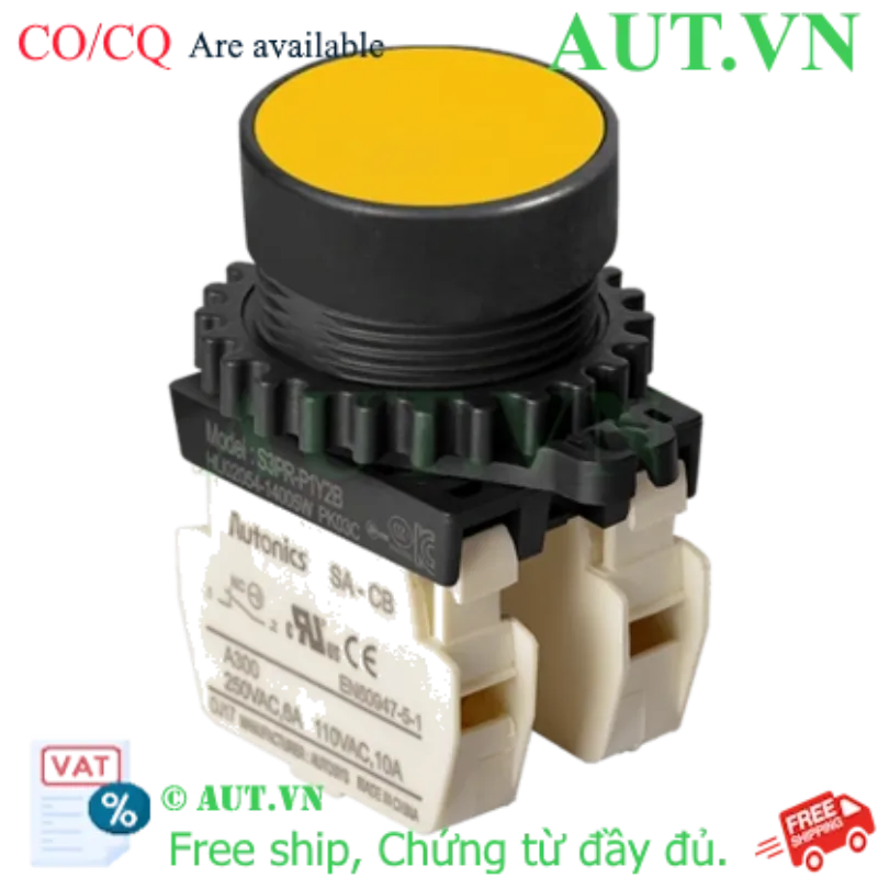 Ảnh của Công tắc nút nhấn Autonics S3PR-P1Y2B