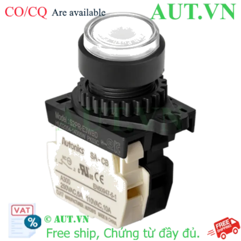 Ảnh của Công tắc nút nhấn Autonics S2PR-E3WBD