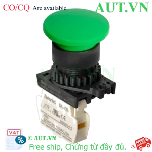 Ảnh của Công tắc nút nhấn Autonics S2BR-P1GB - Màu Xanh Lá, Phi 22/25mm