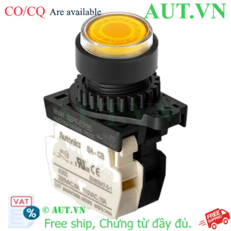Ảnh của Công tắc nút nhấn Autonics S2PR-E3YBD