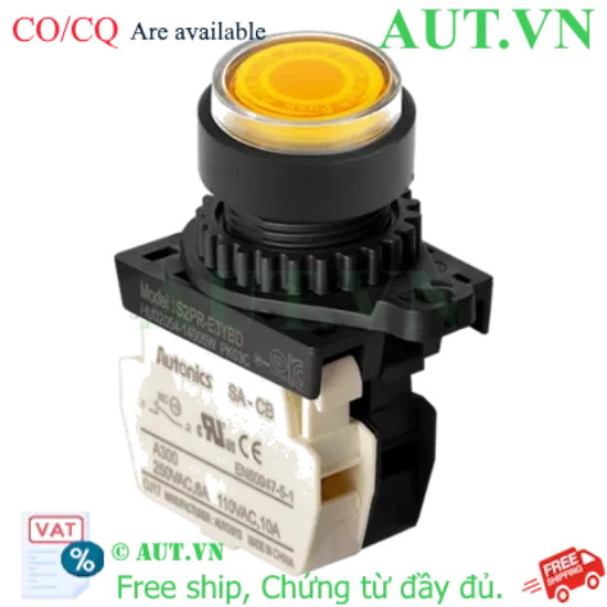 Ảnh của Công tắc nút nhấn Autonics S2PR-E3YBDM