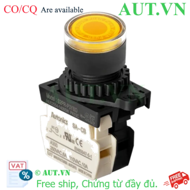 Ảnh của Công tắc nút nhấn Autonics S2PR-P3YBDM