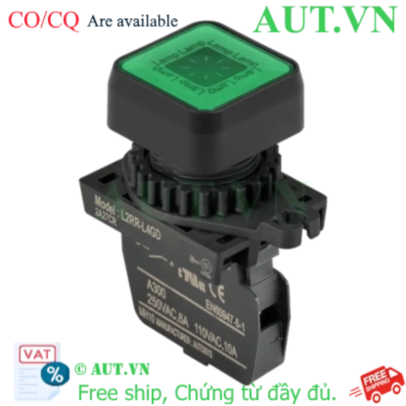 Ảnh của Công tắc nút nhấn Autonics L2RR-L4GD