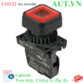 Ảnh của Công tắc nút nhấn Autonics L2RR-L4RDM | LED Đỏ, Đầu Vuông Dẹt, 12-24V AC/DC
