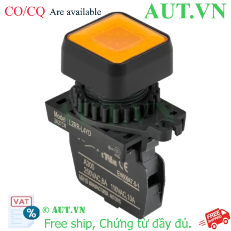 Ảnh của Công tắc nút nhấn Autonics L2RR-L4YDM