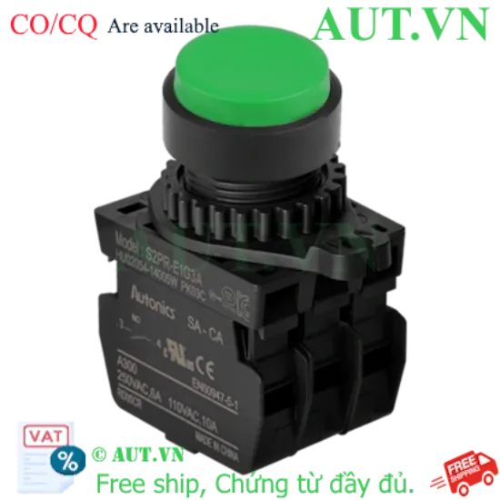 Ảnh của Công tắc nút nhấn Autonics S2PR-E1G3A