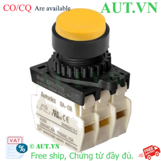 Ảnh của Công tắc nút nhấn Autonics S2PR-E1Y3B