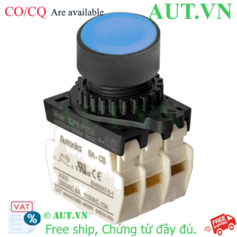 Ảnh của Công tắc nút nhấn Autonics S2PR-P1B3B