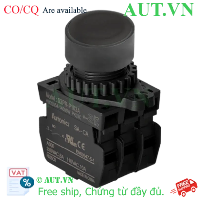 Ảnh của Công tắc nút nhấn Autonics S2PR-P1K3A