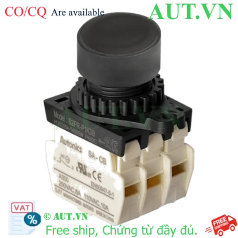Ảnh của Công tắc nút nhấn Autonics S2PR-P1K3BM