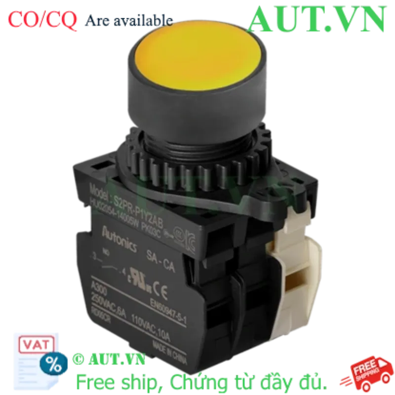 Ảnh của Công tắc nút nhấn Autonics S2PR-P1Y2AB