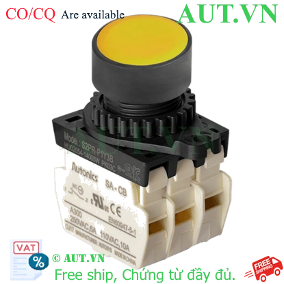 Ảnh của Công tắc nút nhấn Autonics S2PR-P1Y3B