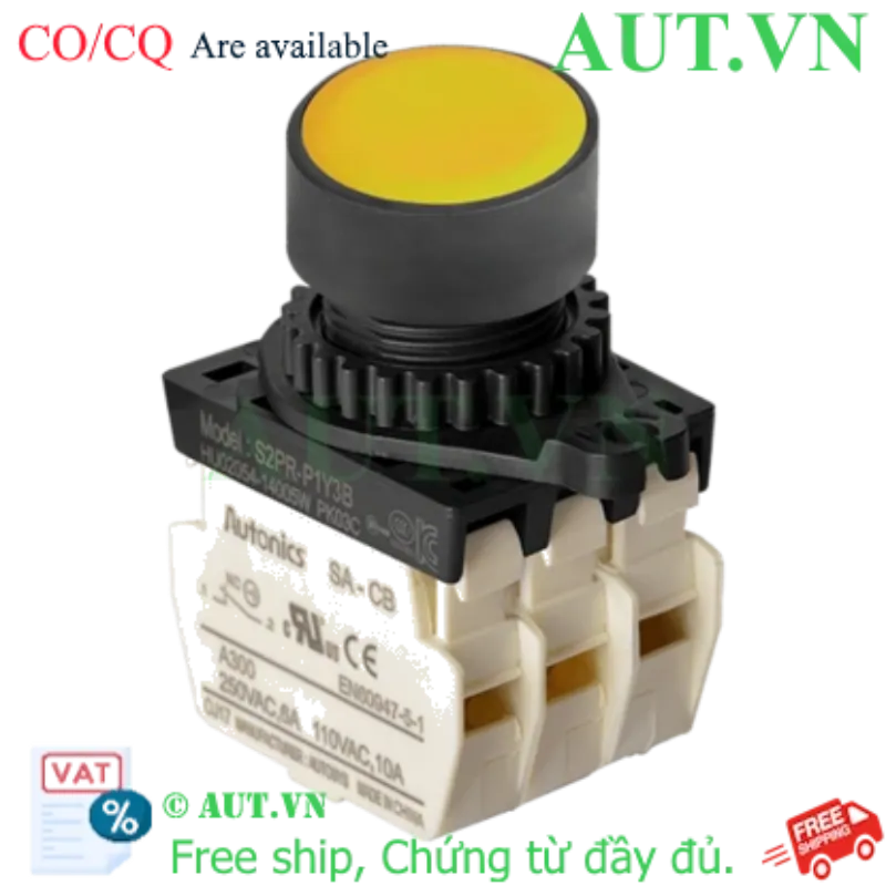 Ảnh của Công tắc nút nhấn Autonics S2PR-P1Y3BM