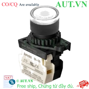 Ảnh của Công Tắc Nút Nhấn Có Đèn AUT S2PR-P3WBL - Nhấn Nhả, Trắng, 100-240VAC