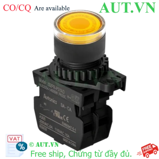 Ảnh của Công tắc nút nhấn Autonics S2PR-P3YALM
