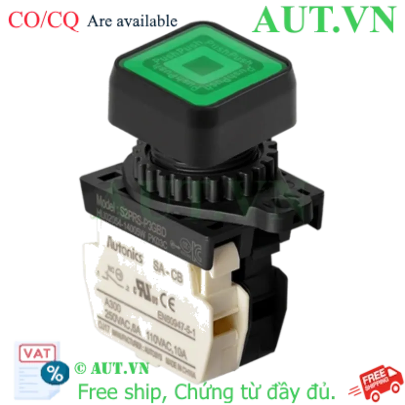 Ảnh của Công tắc nút nhấn Autonics S2PRS-P3GBD