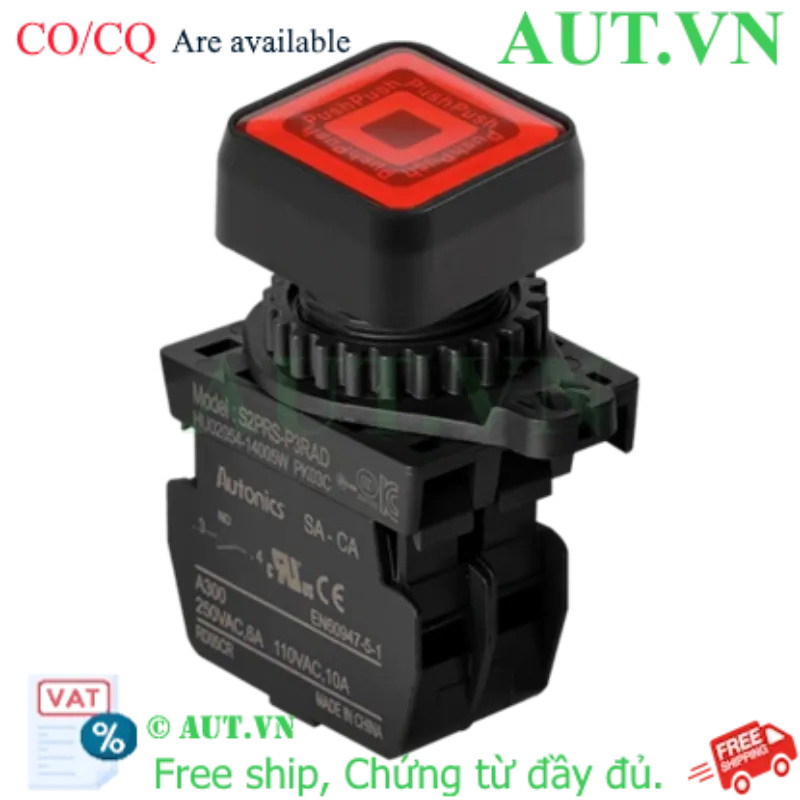 Ảnh của Công tắc nút nhấn Autonics S2PRS-P3RADM