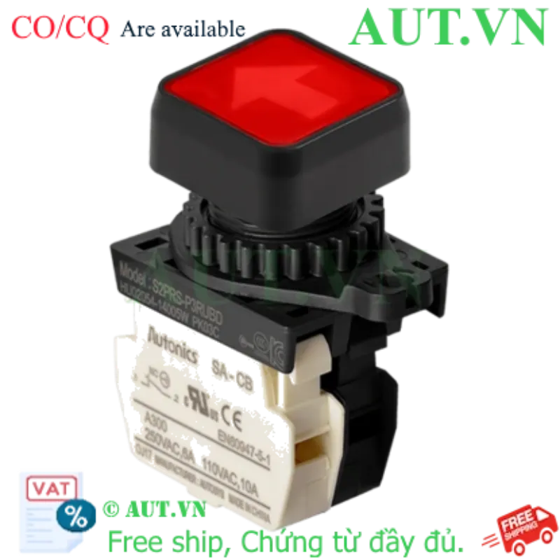 Ảnh của Công tắc nút nhấn Autonics S2PRS-P3RUBDM