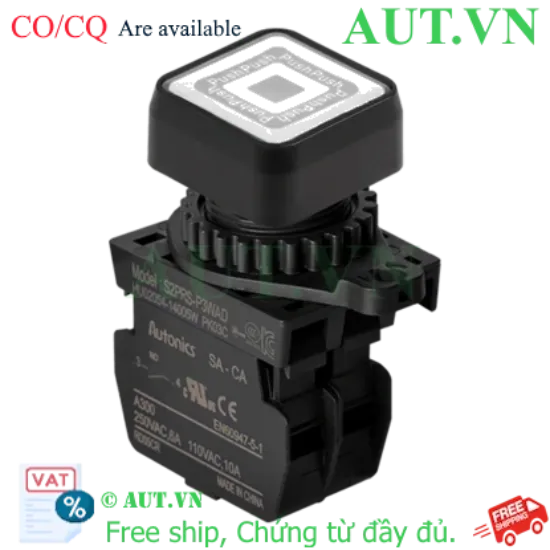 Ảnh của Công tắc nút nhấn Autonics S2PRS-P3WAD
