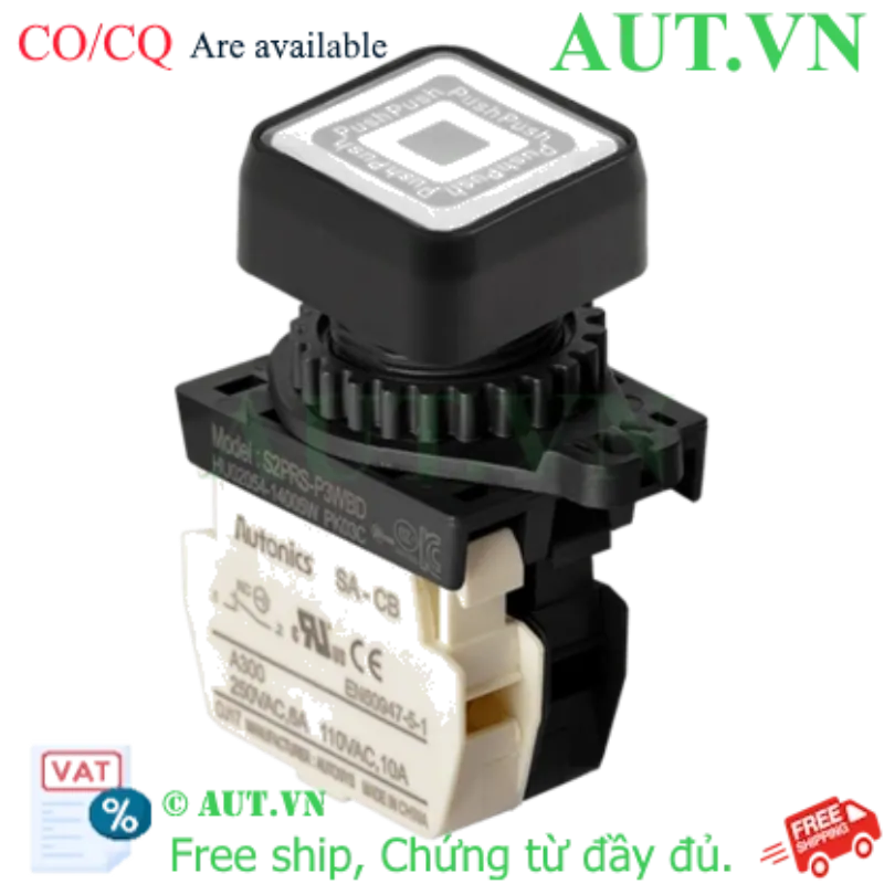 Ảnh của Công tắc nút nhấn Autonics S2PRS-P3WBD