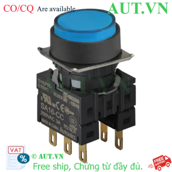 Ảnh của Công tắc nút nhấn Autonics S16PR-E2B2C