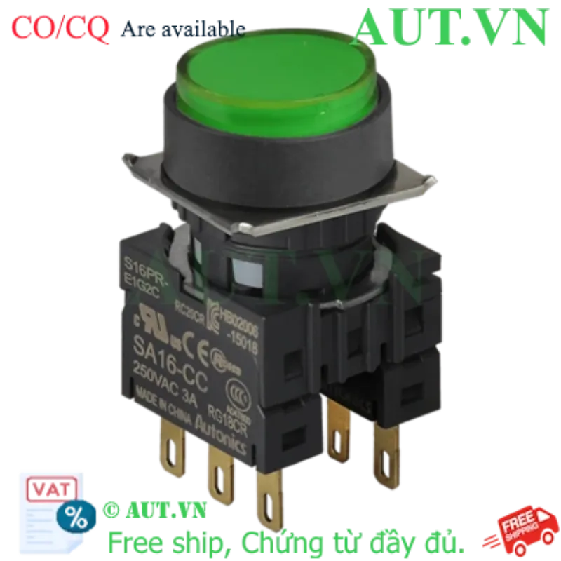 Ảnh của Công tắc nút nhấn Autonics S16PR-E2G2C