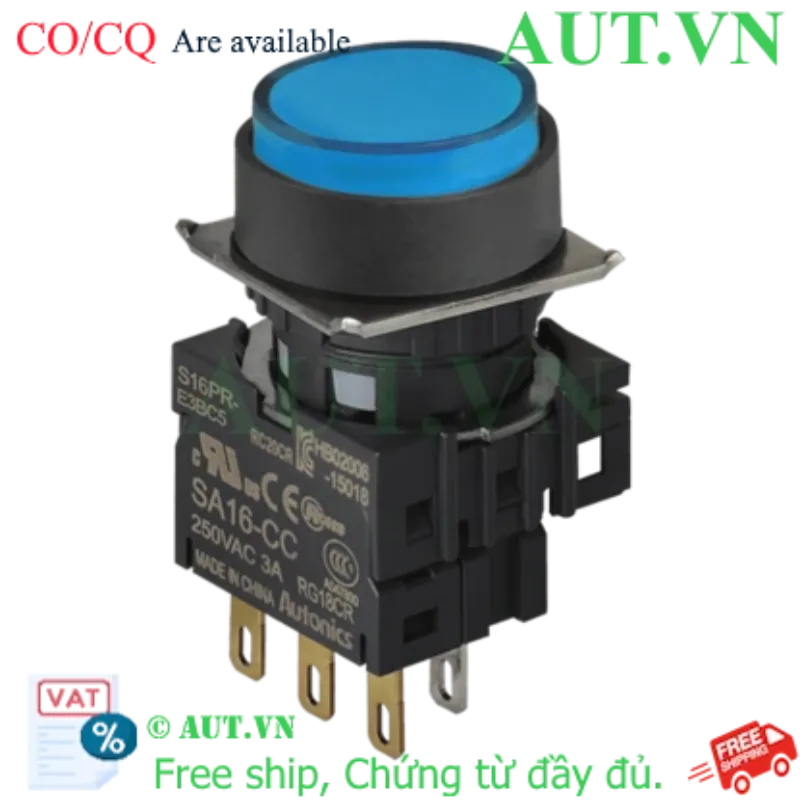 Ảnh của Công tắc nút nhấn Autonics S16PR-E3BC5