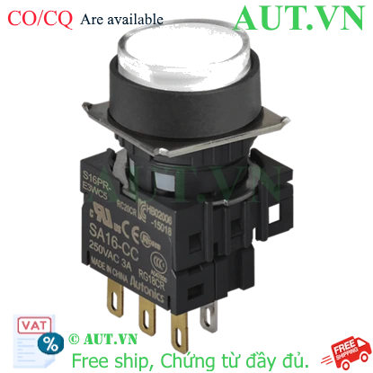 Ảnh của Công tắc nút nhấn Autonics S16PR-E3WC5