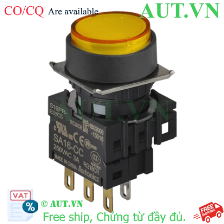 Ảnh của Công tắc nút nhấn Autonics S16PR-E3YC12