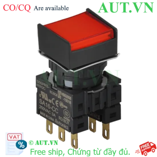 Ảnh của Công tắc nút nhấn Autonics S16PRS-H2R2C