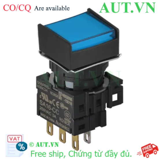 Ảnh của Công tắc nút nhấn Autonics S16PRS-H3BC12
