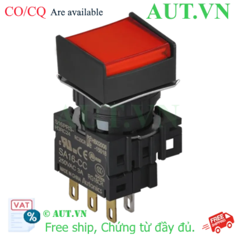 Ảnh của Công tắc nút nhấn Autonics S16PRS-H3RC5
