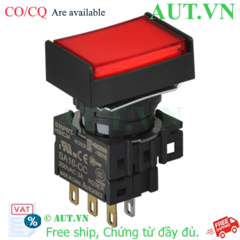 Ảnh của Công tắc nút nhấn Autonics S16PRT-H3RC24