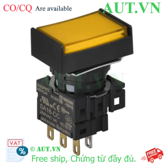 Ảnh của Công tắc nút nhấn Autonics S16PRT-H3YC24