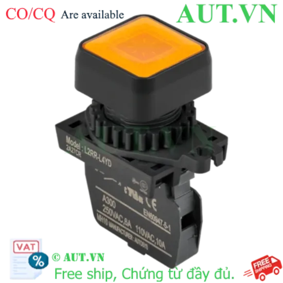 Ảnh của Công tắc nút nhấn Autonics L2RR-L4YL