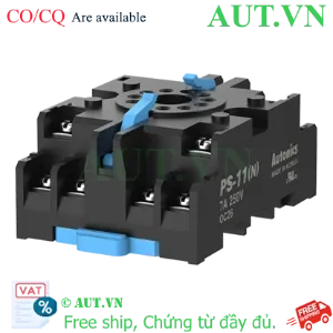 Ảnh của Đế Rơ Le Autonics PS-11(N) 11 Chân Tròn - Chống Cháy, Lắp Ray DIN | AUT VN