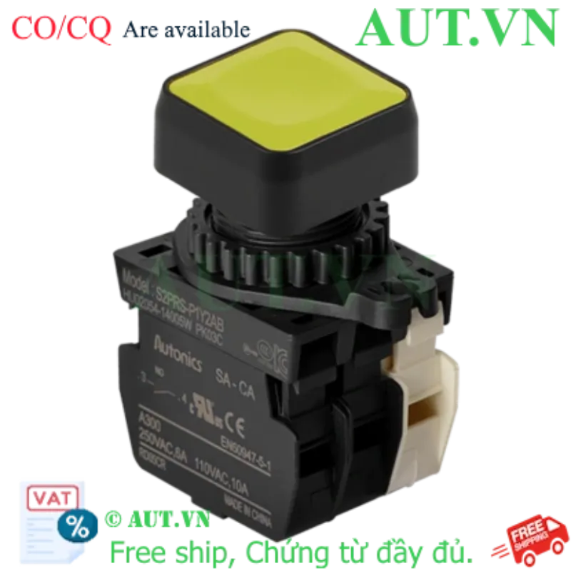 Ảnh của Công tắc nút nhấn Autonics S2PRS-P1Y2AB
