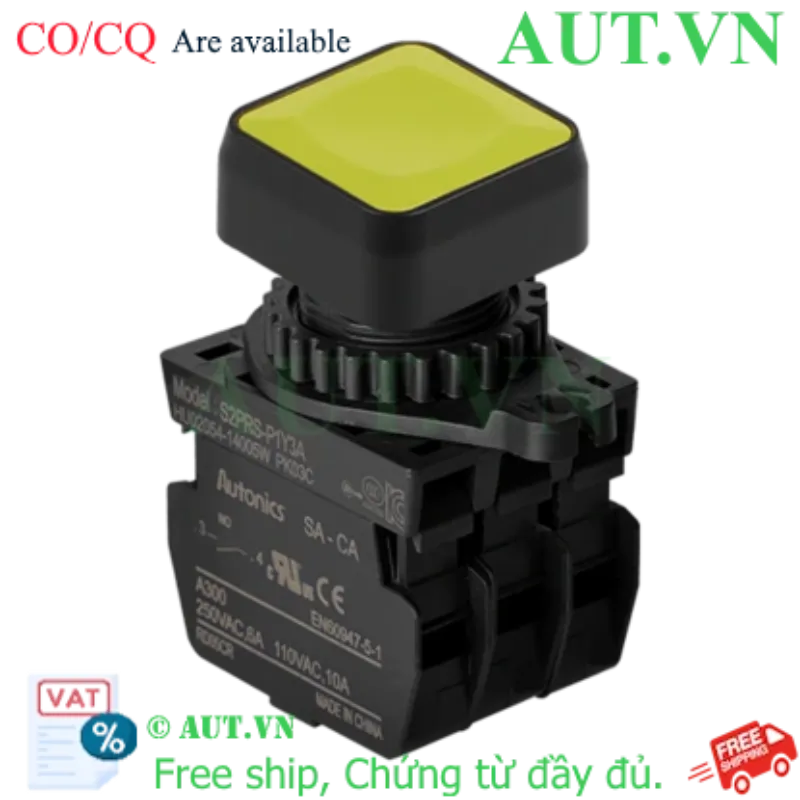 Ảnh của Công tắc nút nhấn Autonics S2PRS-P1Y3A