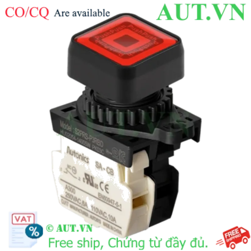 Ảnh của Công tắc nút nhấn Autonics S2PRS-P3RBLM