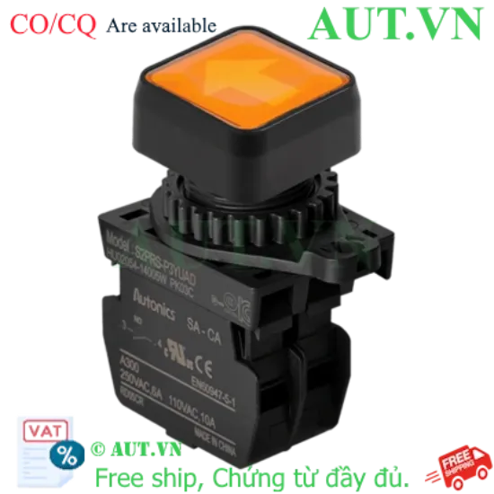 Ảnh của Công tắc nút nhấn Autonics S2PRS-P3YUALM