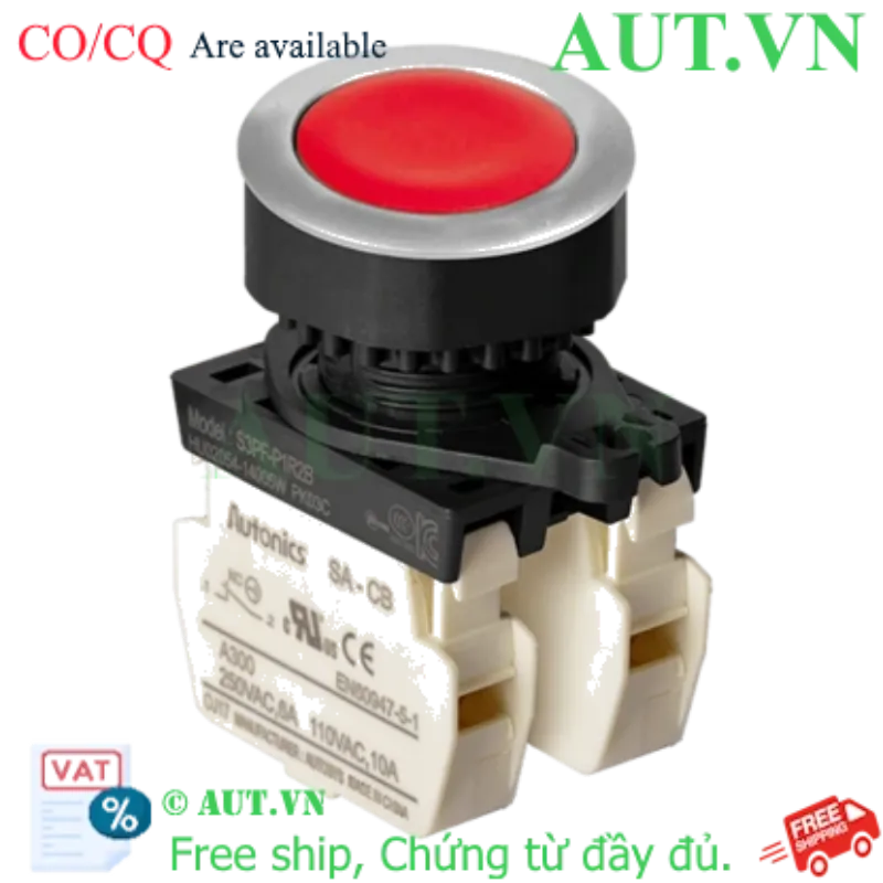 Ảnh của Công tắc nút nhấn Autonics S3PF-P1R2B
