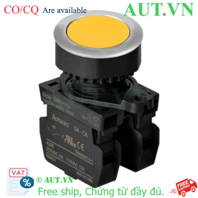 Ảnh của Công tắc nút nhấn Autonics S3PF-P1Y2AM