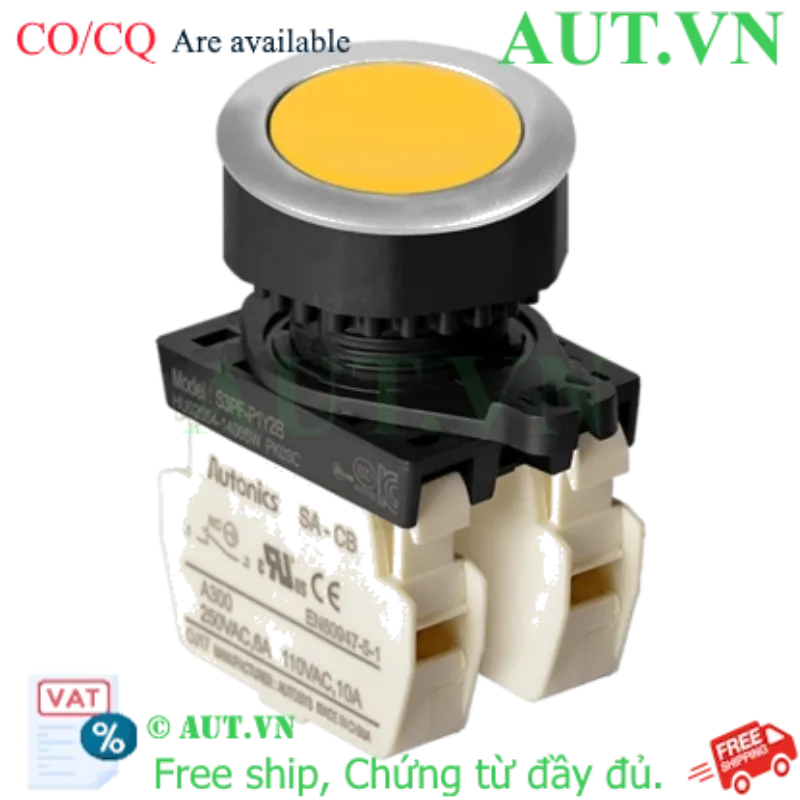 Ảnh của Công tắc nút nhấn Autonics S3PF-P1Y2B