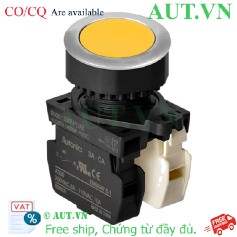 Ảnh của Công tắc nút nhấn Autonics S3PF-P1YABM