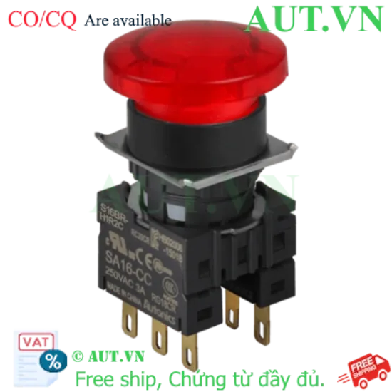 Ảnh của Công tắc nút nhấn Autonics S16BR-H1R2C