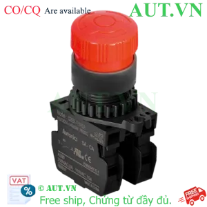 Ảnh của Nút Dừng Khẩn Cấp Autonics S2ER-E1R2A - 2NO, Nhấn Khóa Xoay Reset, Màu Đỏ